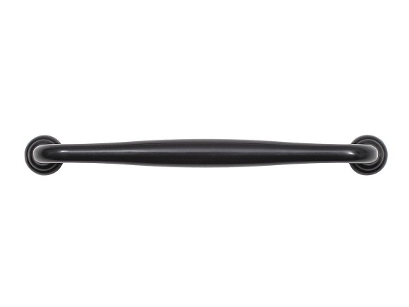Ручка скоба мебельная URSULA RS433BL.4 BL Черный матовый